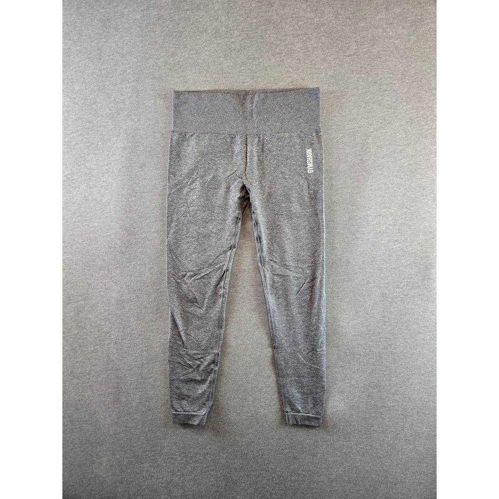 Gymshark Vital Seamless Leggings Women XS Grey Marl High Waisted Activewear‎